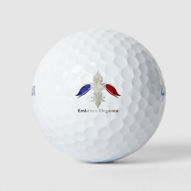 Fleur-de-Lis Golfball (Vorderseite)