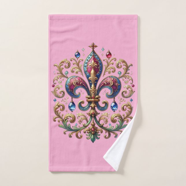 Fleur de Lis Handtuch (Handtuch)