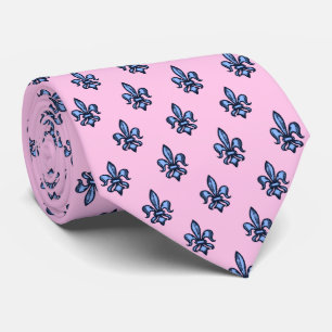 Fleur-de-lis Heraldik Rosa Zweiseitig Krawatte
