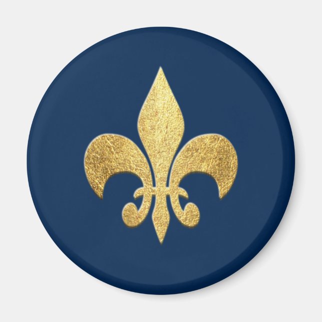 Fleur-de-lis Magnet (Vorne)