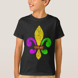 Fleur De Lis Mardi Gras Lustiges Top New Orleans F