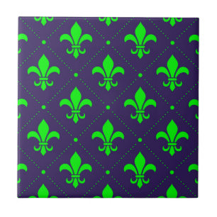 Fleur-de-Lis-Muster Fliese