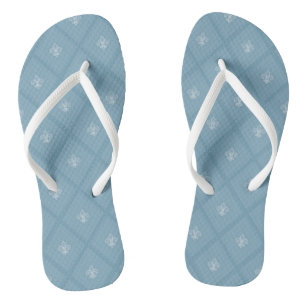 Fleur-de-lis-Muster Flip Flops