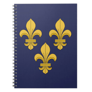Fleur-de-lis Notizblock