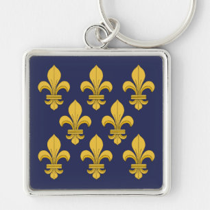 Fleur-de-lis Schlüsselanhänger
