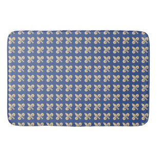 Fleur-de-lis-Symbole Badematte