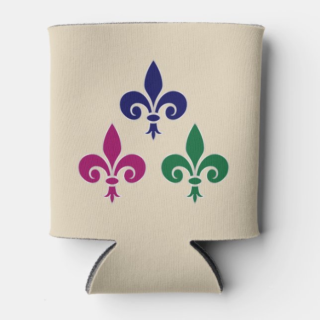 Fleur-de-lis-Symbole Dosenkühler (Vorderseite)