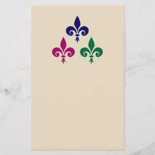 Fleur-de-lis-Symbole Flyer