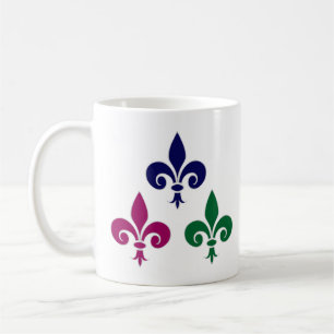 Fleur-de-lis-Symbole Kaffeetasse