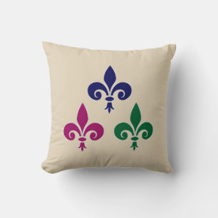 Fleur-de-lis-Symbole Kissen