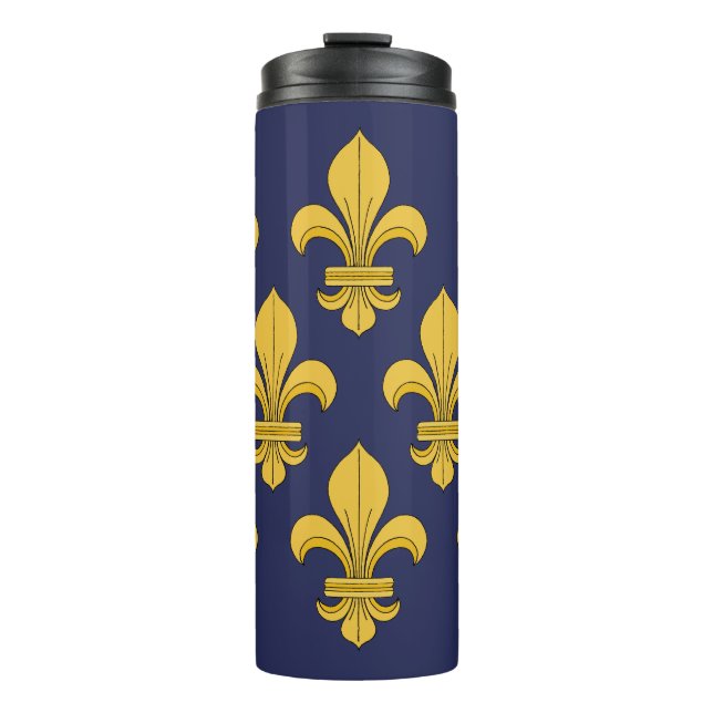 Fleur-de-lis Thermosbecher (Vorderseite)