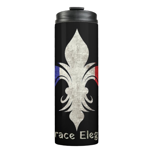 Fleur-de-Lis Thermosbecher (Vorderseite)