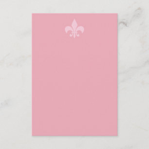 Fleur de Lise Enclosure Card in Hübschen Pinks Begleitkarte