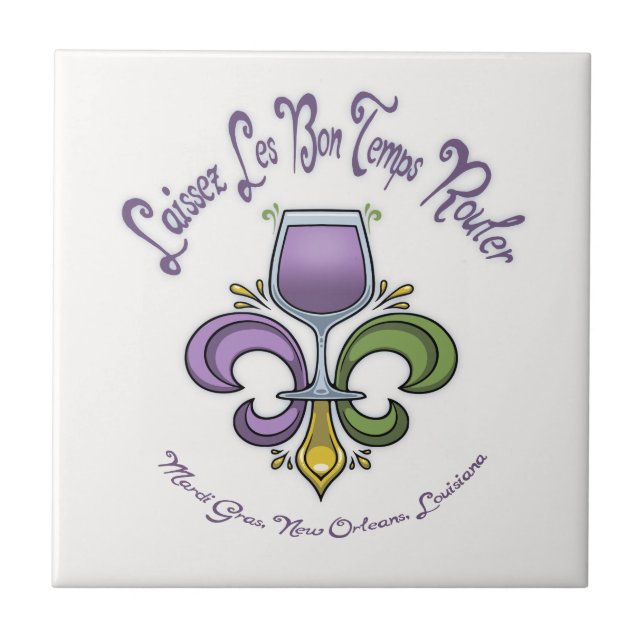 Fleur de Lush Fliese (Vorderseite)