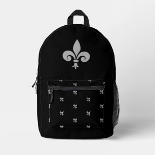 Fleur de Lys Bedruckter Rucksack