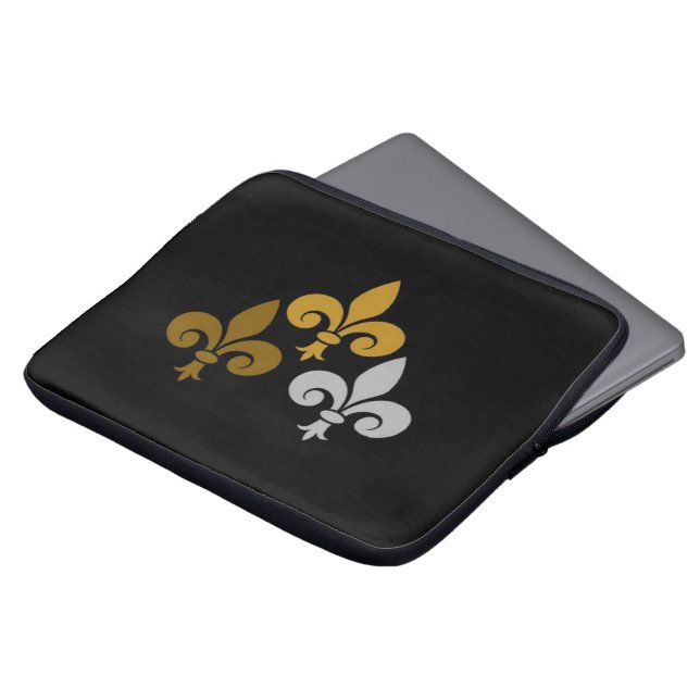 Fleur de Lys Electronics Bag Laptopschutzhülle (Vorne Oben)