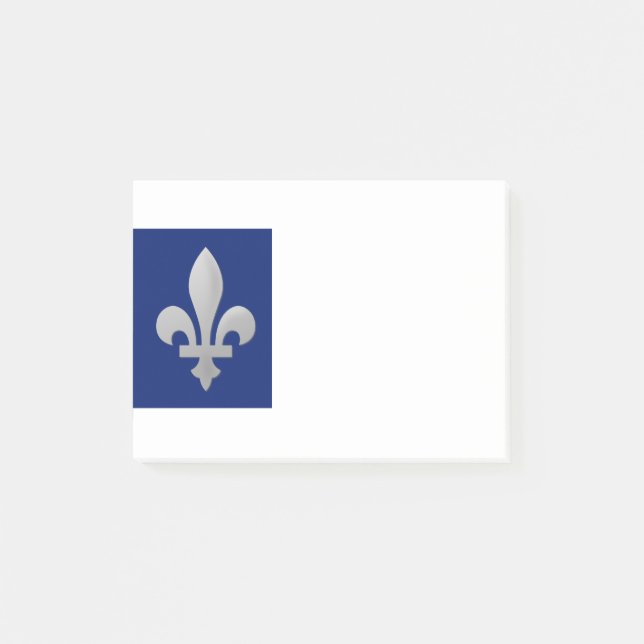 Fleur de Lys Floral Muster-kleiner Notizblock (Vorderseite)