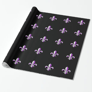 Fleur de Lys Geschenkpapier
