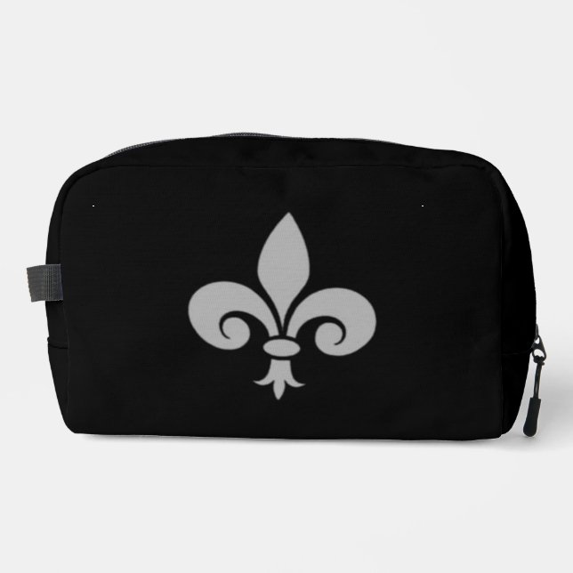 Fleur de Lys Kulturbeutel Waschbeutel (Vorderseite)