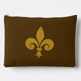 Fleur de Lys Large Accessory Pouch Zubehörtasche