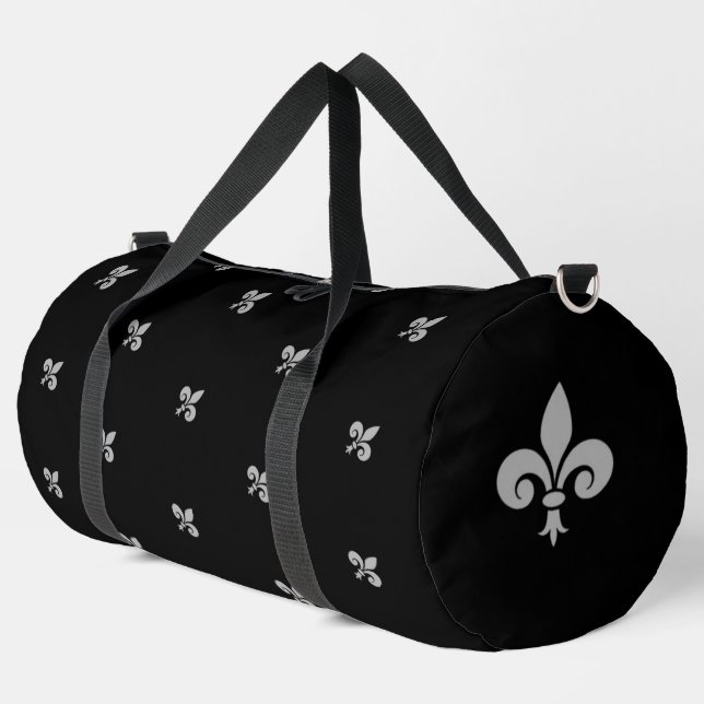 Fleur de Lys Large Duffle Bag (Linke Ecke)