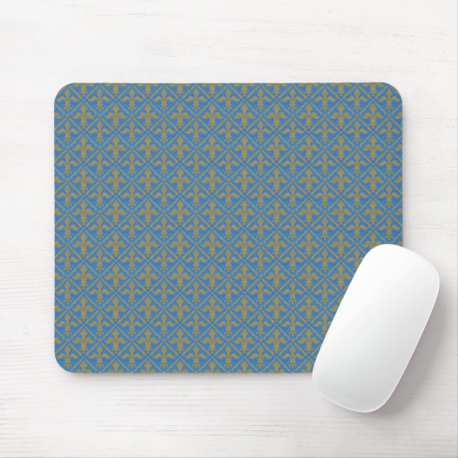 Fleur de Lys Pattern nach St. Dominic (BK 011) Mousepad (Mit Mouse)