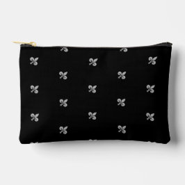 Fleur de Lys Small Accessory Pouch Zubehörtasche