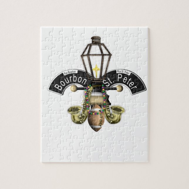 Fleur De New Orleans Puzzle (Vertikal)