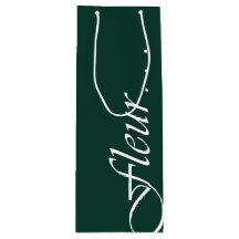 Fleur Green Benutzerdefinierte Blumengebinde-Tasch