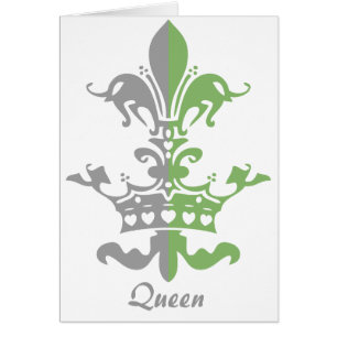 Fleur Herz-Krone - Grün