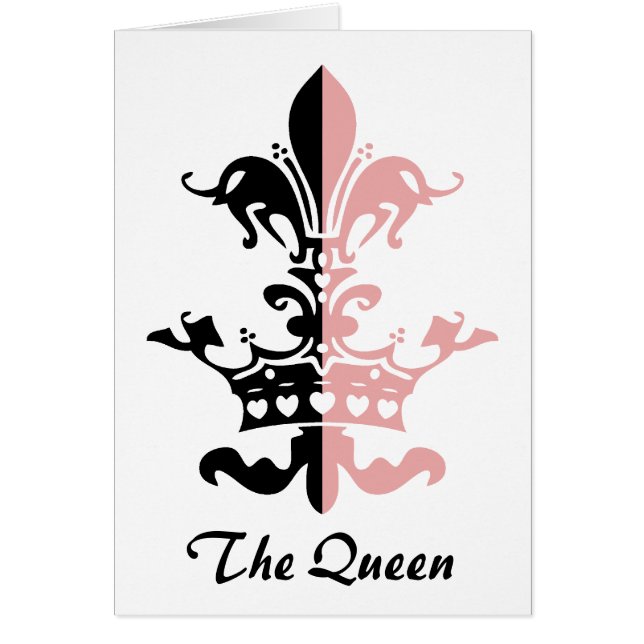 Fleur Herz-Krone - Rosa (Vorne)