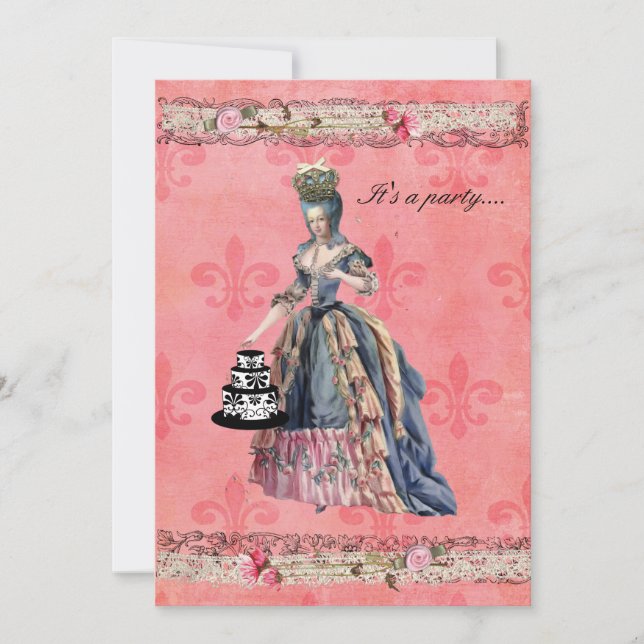 Fleur-Marie-Einladung Einladung (Vorderseite)