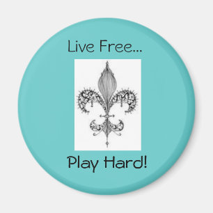 fleur, Spiel stark! , Lebhaftfreies… Magnet