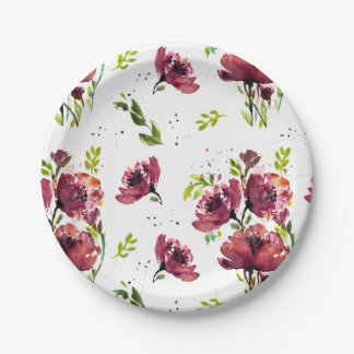 Fleur Watercolor Floral Paper Teller