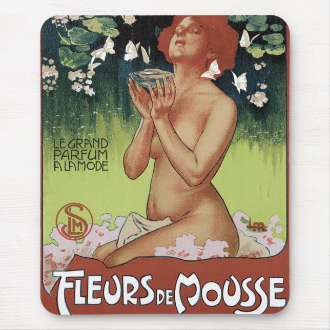 Fleurs de Mousse Mousepad (Vorne)