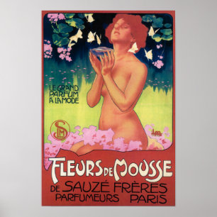 Fleurs de Mousse Parfüm Poster