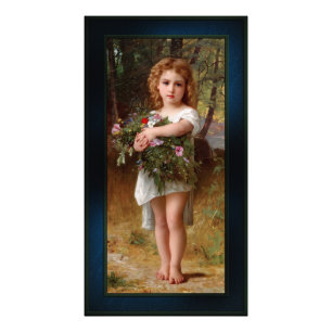 Fleurs De Printemps von William Bouguereau Fotodruck