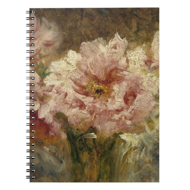 Fleurs - Félix Ziem Notizblock (Vorderseite)