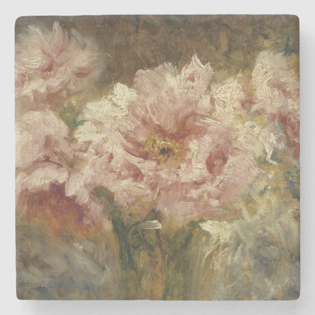Fleurs - Félix Ziem Steinuntersetzer (Vorderseite)