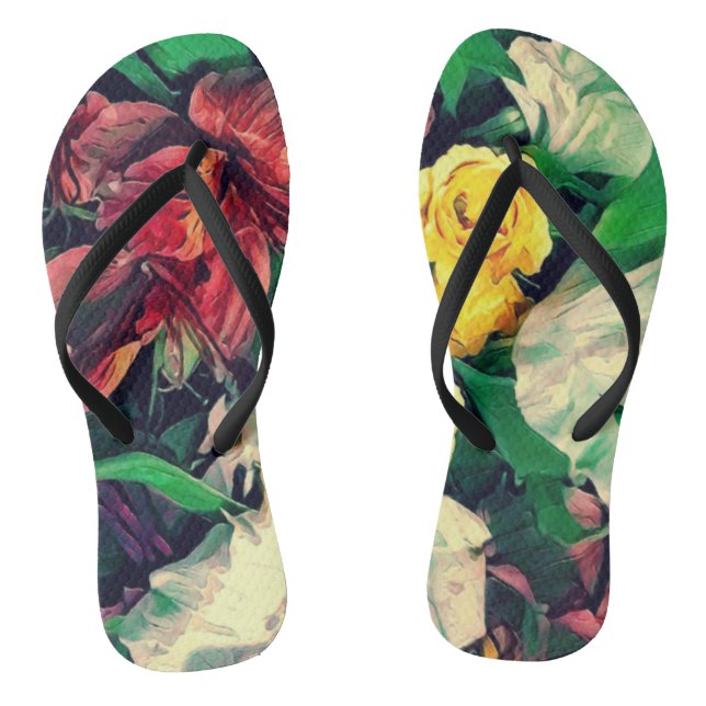 Fleurs Le Matin Flip Flops (Fußbett)