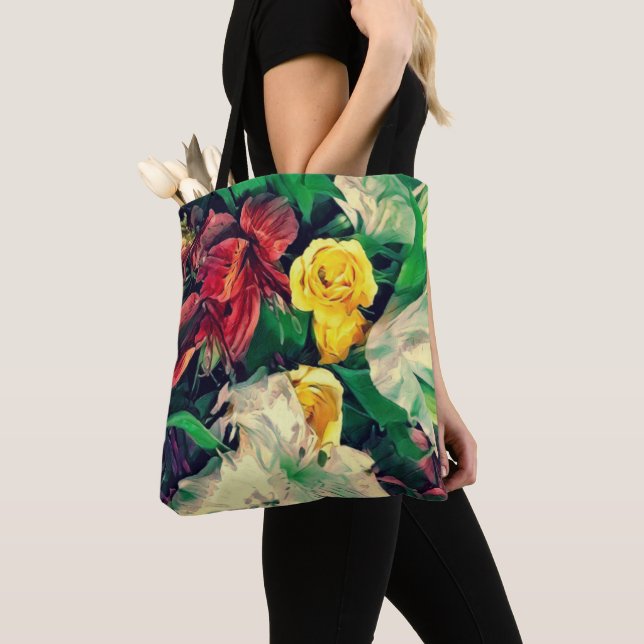 Fleurs Le Matin Tote Bag (Von Nahem)