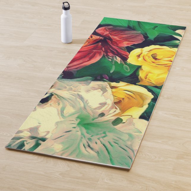 Fleurs Le Matin Yoga Mat Yogamatte (Beispiel)