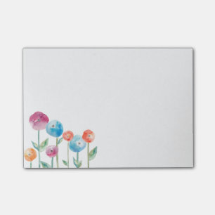 Fleurs Post-it Klebezettel