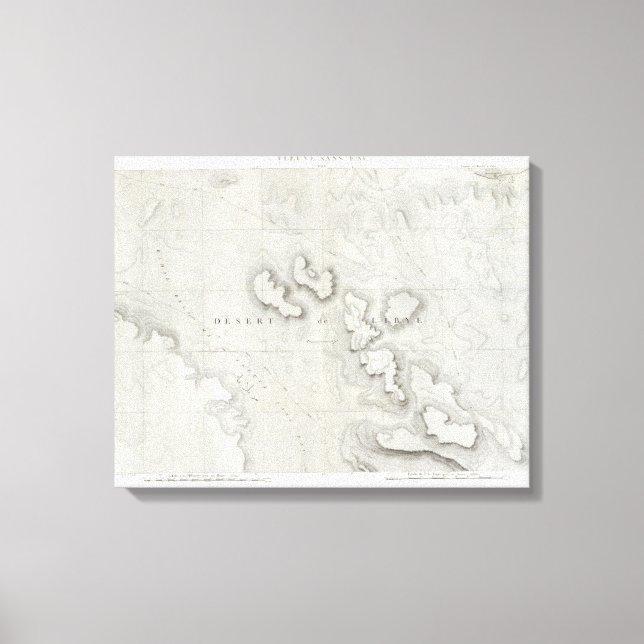 Fleuve Sans Eau, Ägypten Leinwanddruck (Vorderseite)