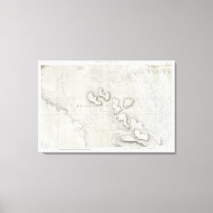 Fleuve Sans Eau, Ägypten Leinwanddruck