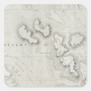 Fleuve Sans Eau, Ägypten Quadratischer Aufkleber