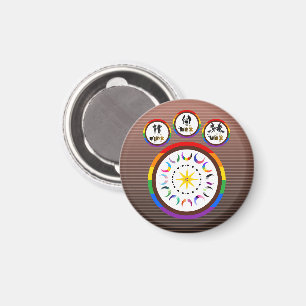 Flex. Hex. Vex. Body Positive LGBTQIA Hexen Magnet