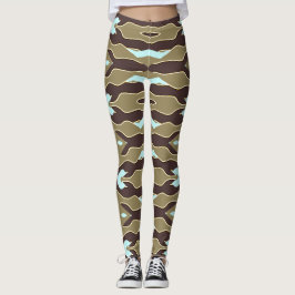 Flexi passt multicolor "Ratti_Creative_Arts" Leggi Leggings