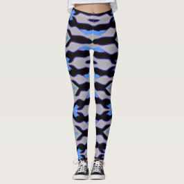 Flexi passt multicolor "Ratti_Creative_Arts" Leggi Leggings