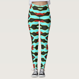 Flexi passt multicolor "Ratti_Creative_Arts" Leggi Leggings
